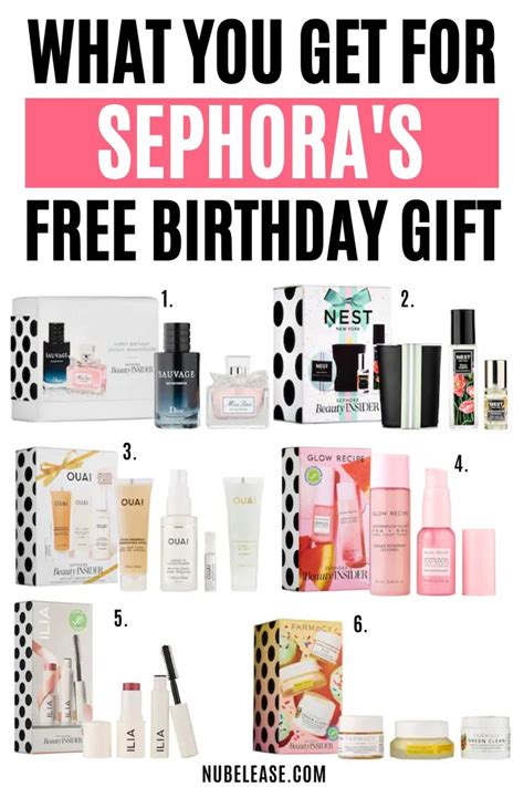 missed sephora birthday gift